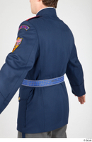  Photos Historical Officer man in uniform 2 Blue jacket Czechoslovakia Officier Uniform upper body 0003.jpg